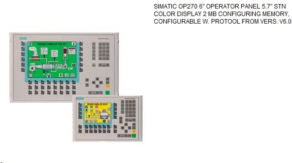 供应西门子OP270-10操作员面板